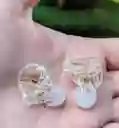 Audífonos In-ear Kz Edx Lite 🎧 Transparentes | Graves + Micrófono Hd