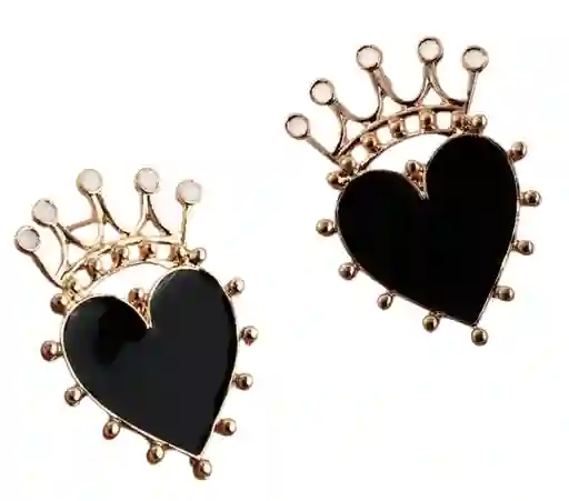 Aretes Para Mujer Corazones Aretes De Moda Para Dama Corazón
