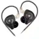 Audífonos In-ear Kz Edx Pro X 🎧 Negros | Sonido Pro + Micrófono Hd