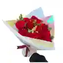 Flores De Rosas X 12 Und