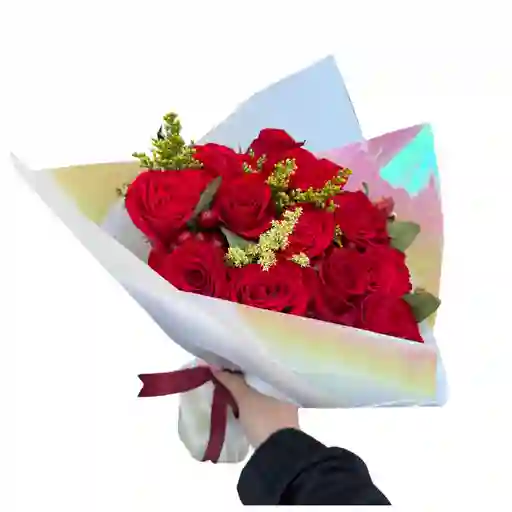 Flores De Rosas X 12 Und