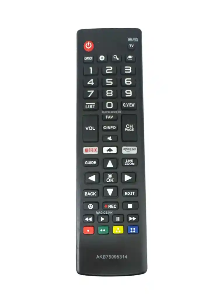 Control Remoto Para Tv Lg Universal Para Smart Tv Led / Lcd Netflix - Amazon - Solo Para Tv Lg