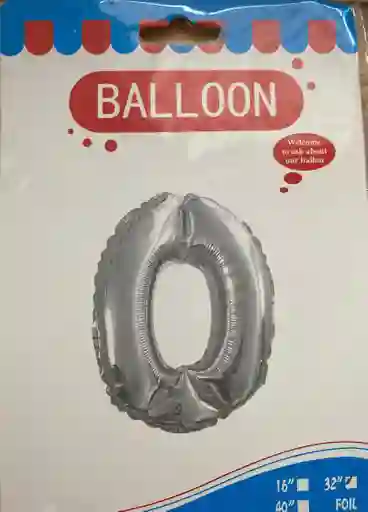 Globo Numero Del 0-1 --3-4-5-6-7-8-9- 32" Balloon Dorado