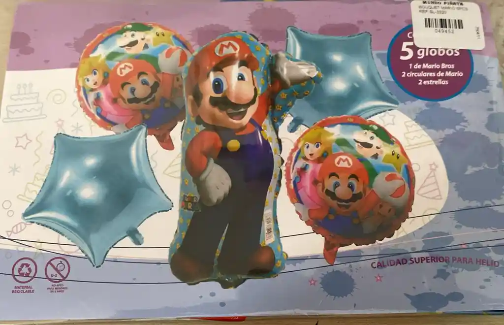Kit Mario X 5 Unidades