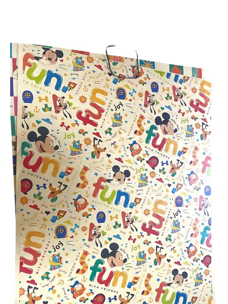 Papel Craft Micky Colorido