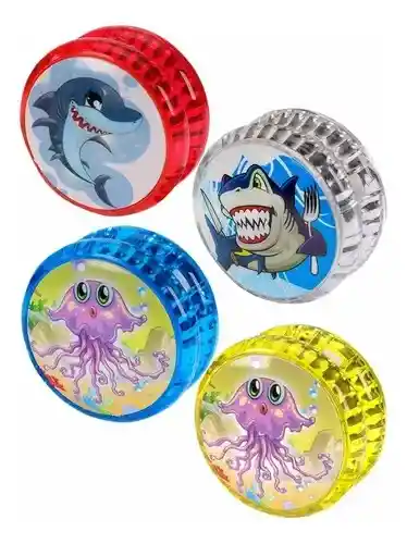 Juego Yoyo Luz - Yo Yo Mini + Luz Sorpresita Cumpleaños