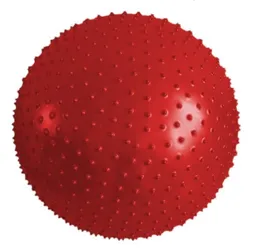 Balon Grande Con Puas Rojo