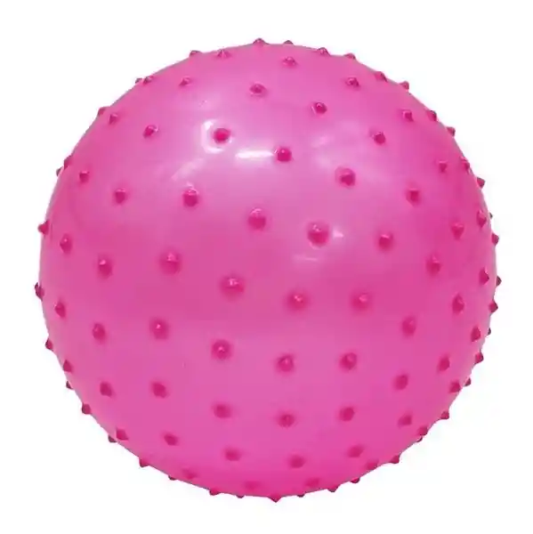 Balon Pequeño Con Puas Rosado