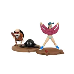 Figuras Coleccionables Live Action Bulma Y Maestro Roshi Anime X2 Dragon Ball Z