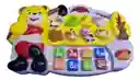 Piano Musical Oso Luz Sonido Bebe Juguete Didáctico Educa Color Amarillo