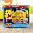 Piano Musical Oso Luz Sonido Bebe Juguete Didáctico Educa Color Amarillo