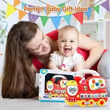Piano Musical Tren Infantil Organeta Sonido Bebe