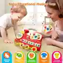 Piano Musical Tren Infantil Organeta Sonido Bebe