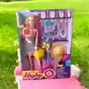 Muñeca Fashion Hayley Tipo Barbie Accesorios Vacaciones