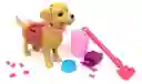 Muñeca Tipo Barbie Moda Con Mascota Perro Accesorios Niñas Juguete