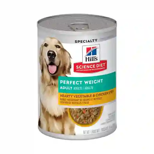 Hills Lata Perro Perfect Weight 12.5 Oz