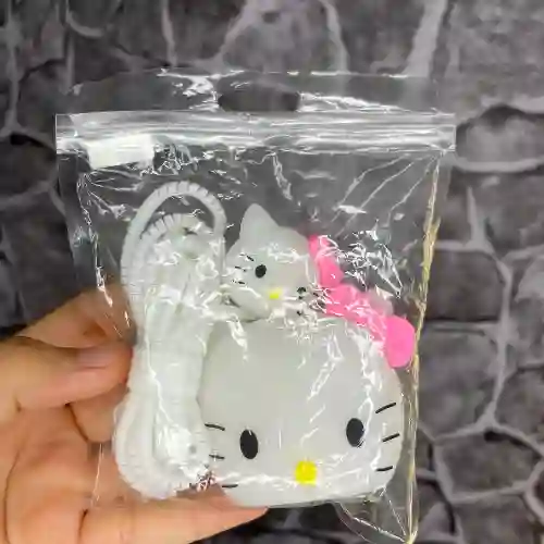 Protector 3 En 1 Cargador Iphone Hello Kitty