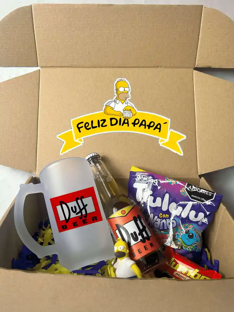 Caja De Homero Para Papá