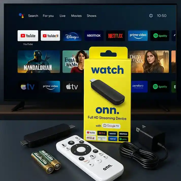 Convertidor Smarttv Stick Watch Onn Full Hd