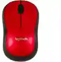 Logitech M185 Mouse Inalámbrico, Win Mac Chrome Linux Rojo