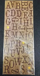 Sticker De Abecedario