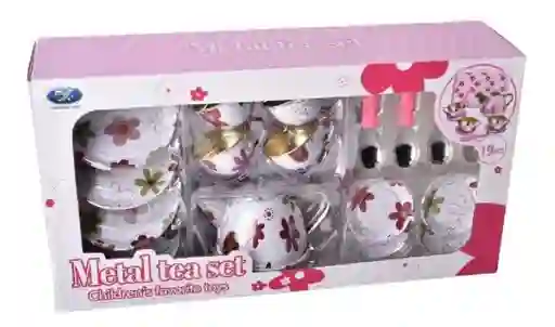 Juego Juguete De Té Para Niñas Dim:38x9.5x20cm