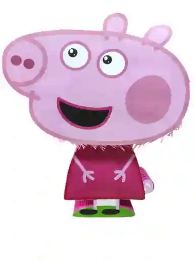 Piñata Peppa Cerdita Fiesta Tematica Infantil Cumpleaños Decoraciones