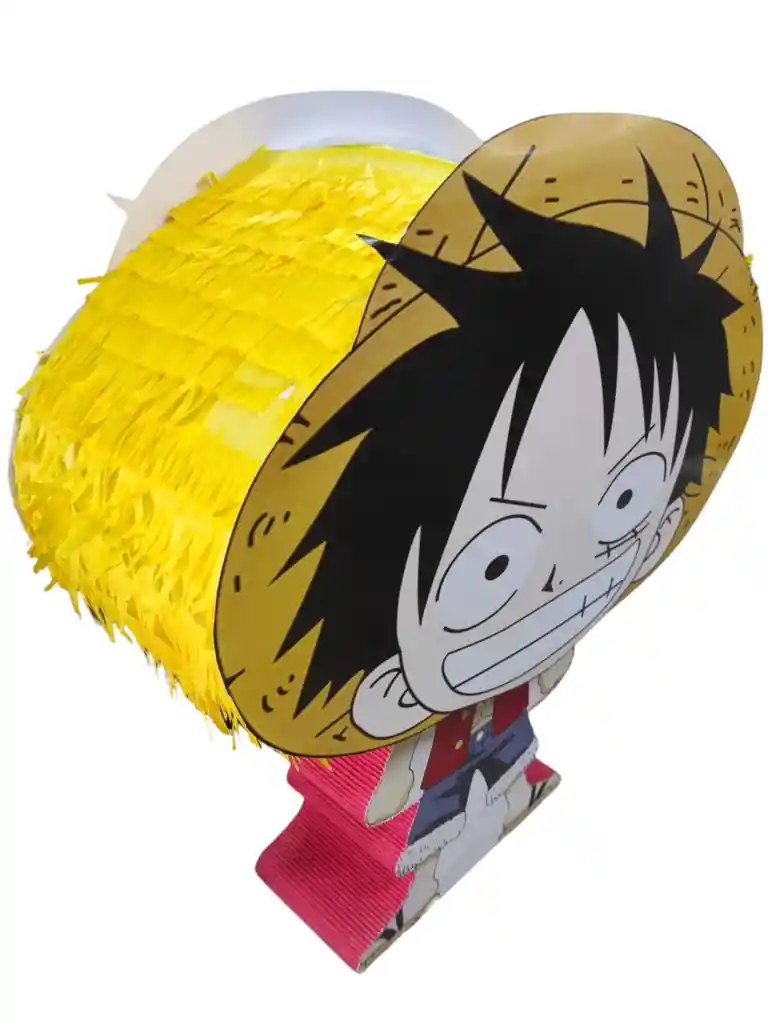 Piñata One Piece Anime Fiesta Tematica Infantil Cumpleaños Decoraciones