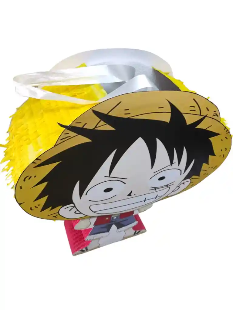 Piñata One Piece Anime Fiesta Tematica Infantil Cumpleaños Decoraciones