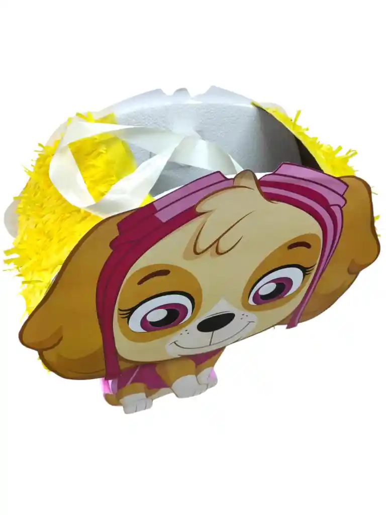 Piñata Skye Guardia Canina Paw Patrol Fiesta Tematica Infantil Cumpleaños Decoraciones