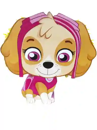 Piñata Skye Guardia Canina Paw Patrol Fiesta Tematica Infantil Cumpleaños Decoraciones