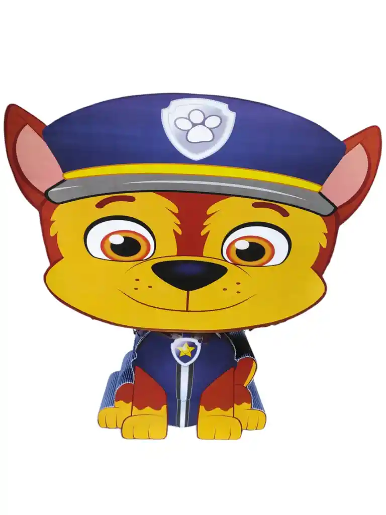Piñata Chase Guardia Canina Paw Patrol Fiesta Tematica Infantil Cumpleaños Decoraciones