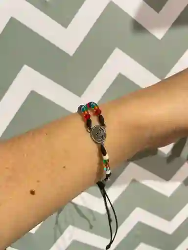 Pulsera Rosario - Negro