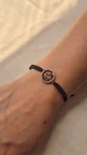 Pulsera Tejida - Cobre Antiguo