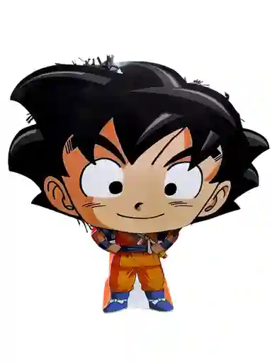 Piñata Goku Dragon Ball Anime Fiesta Tematica Infantil Cumpleaños Decoraciones
