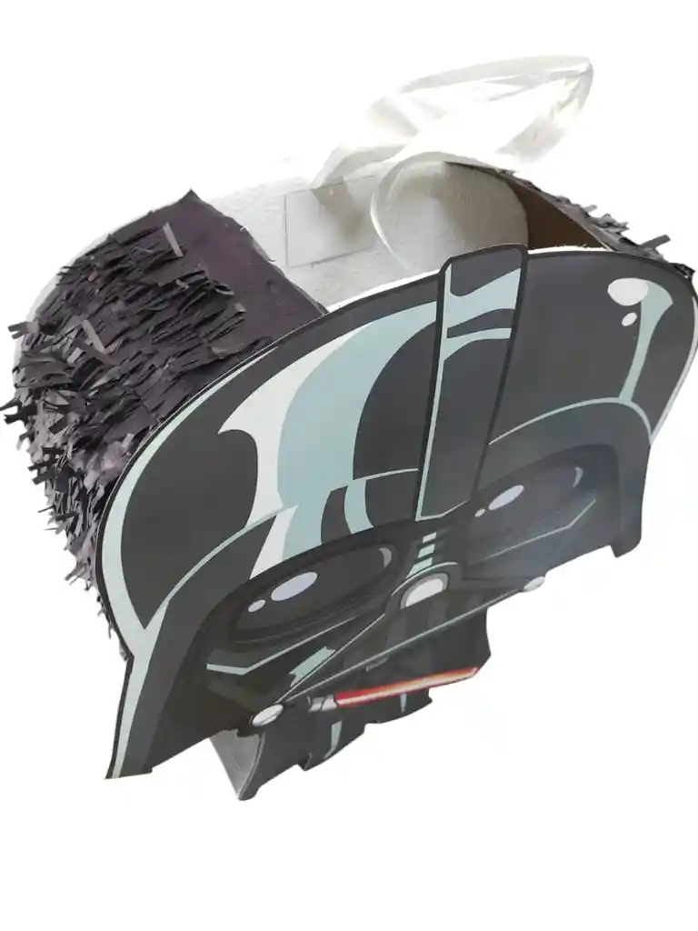 Piñata Dark Vader Star Wars Fiesta Tematica Infantil Cumpleaños Decoraciones