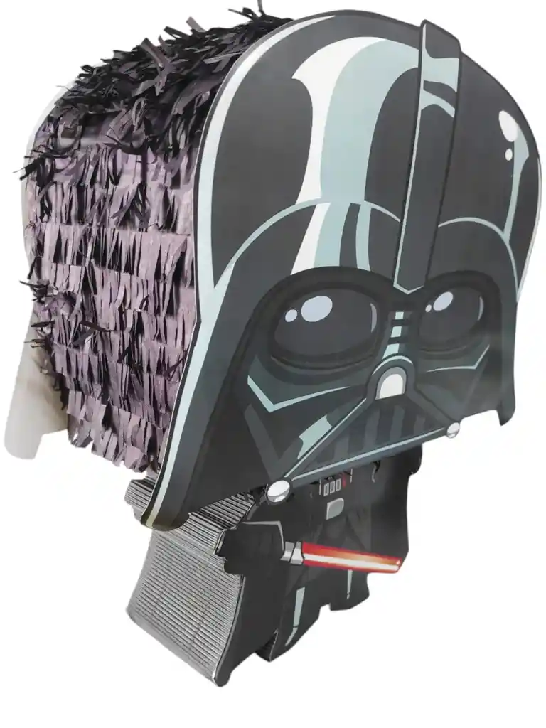 Piñata Dark Vader Star Wars Fiesta Tematica Infantil Cumpleaños Decoraciones