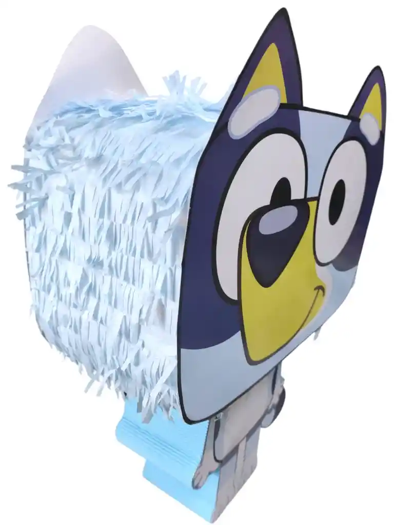 Piñata Bluey Fiesta Tematica Infantil Cumpleaños Decoraciones
