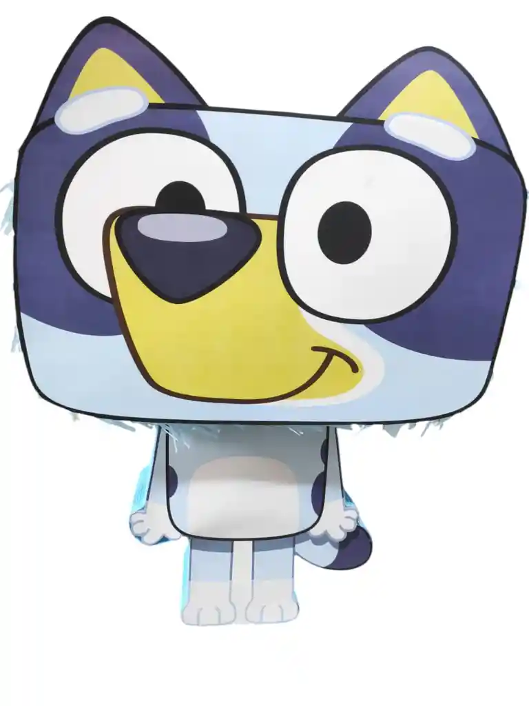Piñata Bluey Fiesta Tematica Infantil Cumpleaños Decoraciones