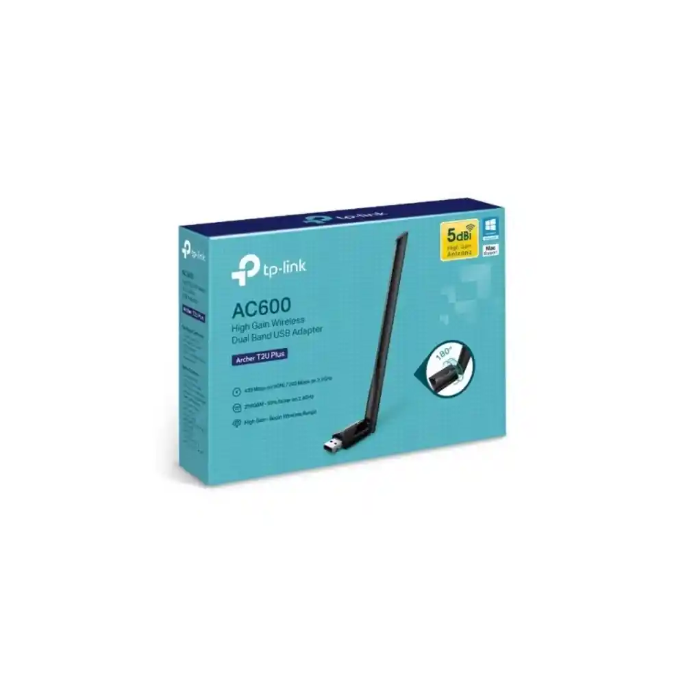 Adaptador Inalámbrico Tp-link Usb Ac600