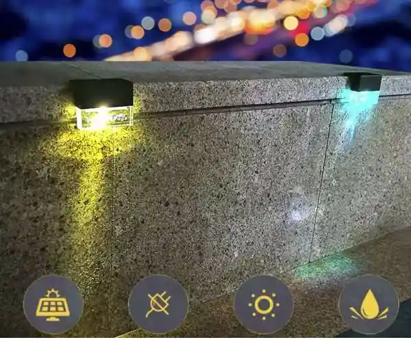 Luz Led Solar X2 Decorativa Xf-5013