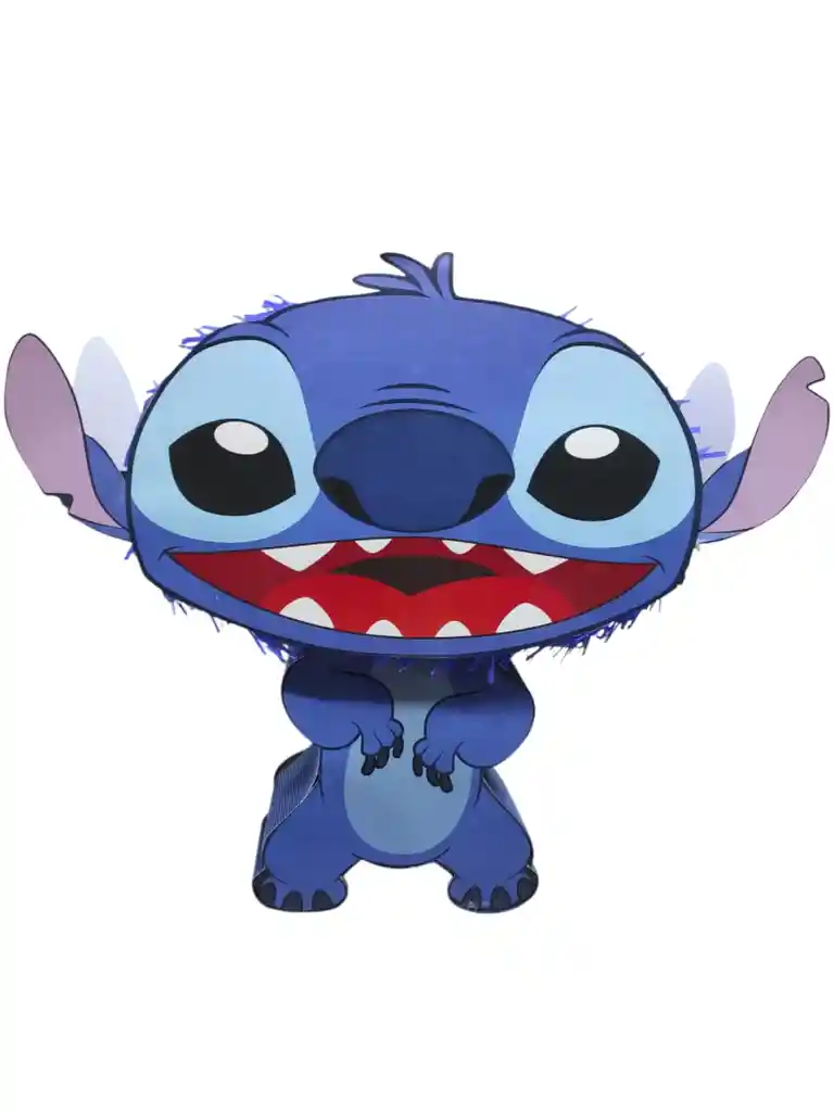 Piñata Stitch Fiesta Tematica Infantil Cumpleaños Decoraciones