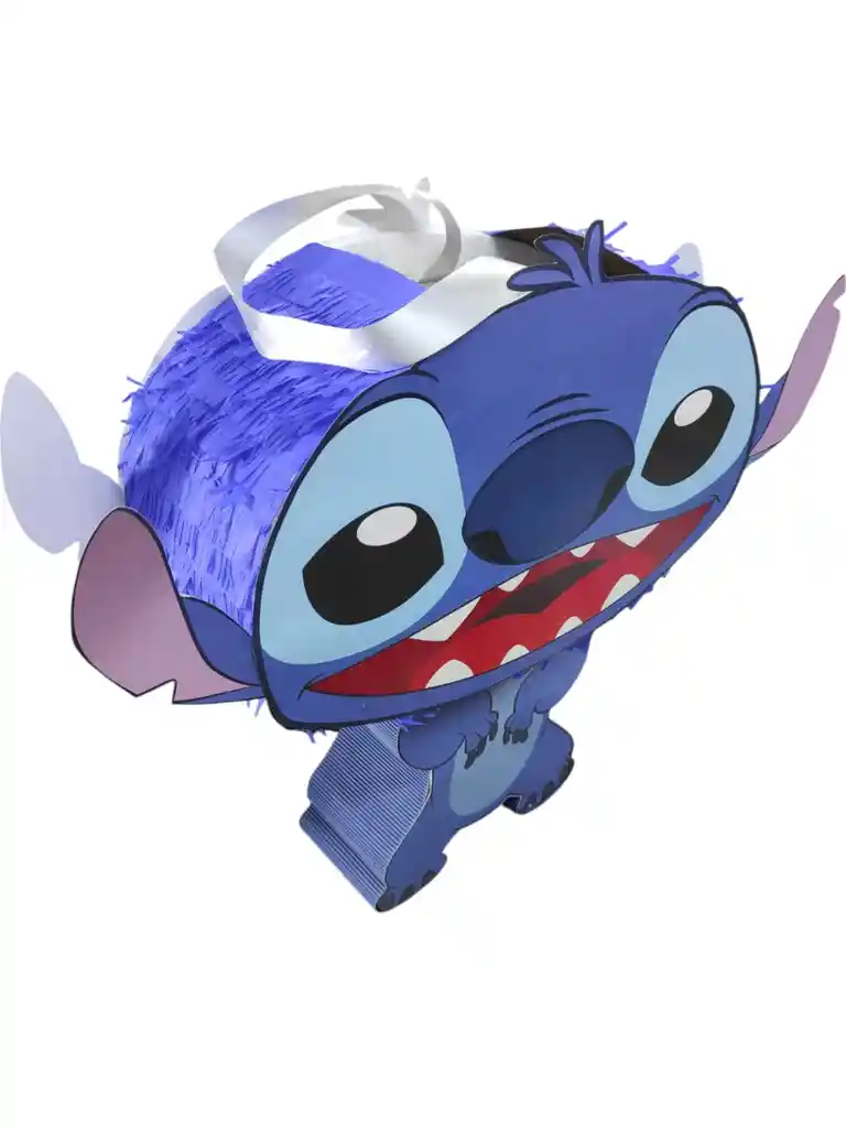 Piñata Stitch Fiesta Tematica Infantil Cumpleaños Decoraciones