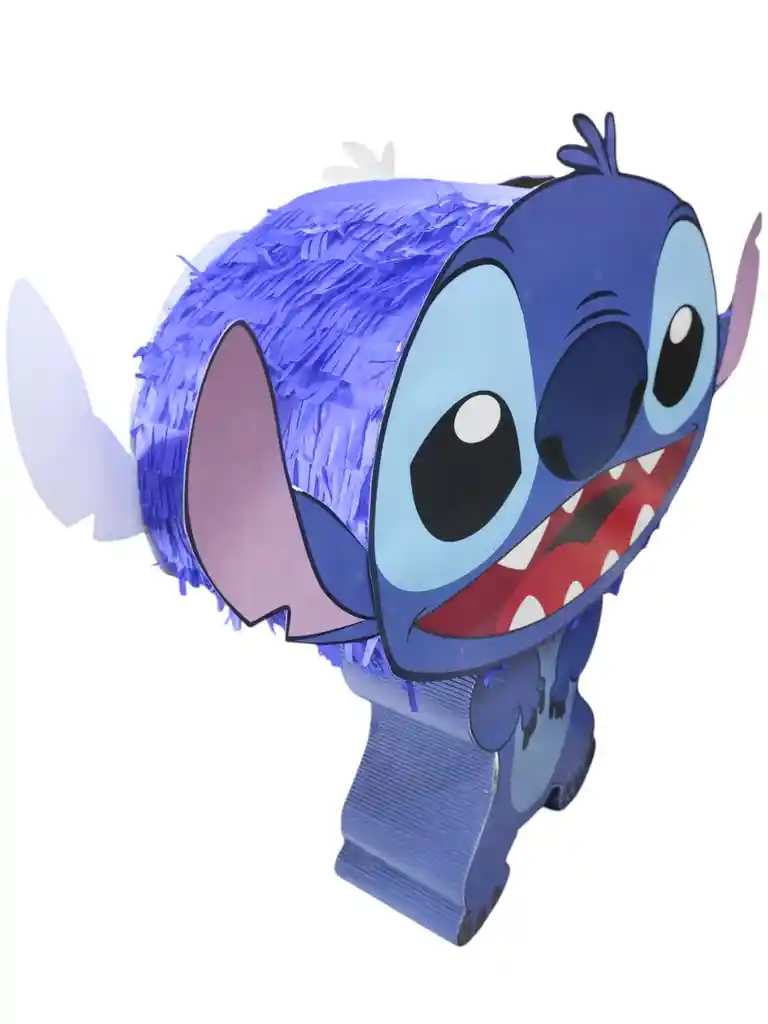 Piñata Stitch Fiesta Tematica Infantil Cumpleaños Decoraciones