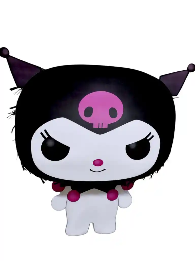 Piñata Kuromi Tematica Infantil Cumpleaños Decoraciones
