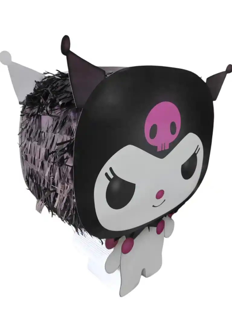 Piñata Kuromi Tematica Infantil Cumpleaños Decoraciones