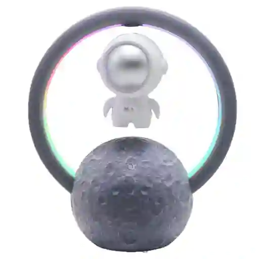 Lampara Astronauta Con Luz Led Parlante Recargable Luna