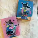 Linda Agenda Diario Candado Stitch Kawaii Libreta Para Niños Lilo Y Stitch