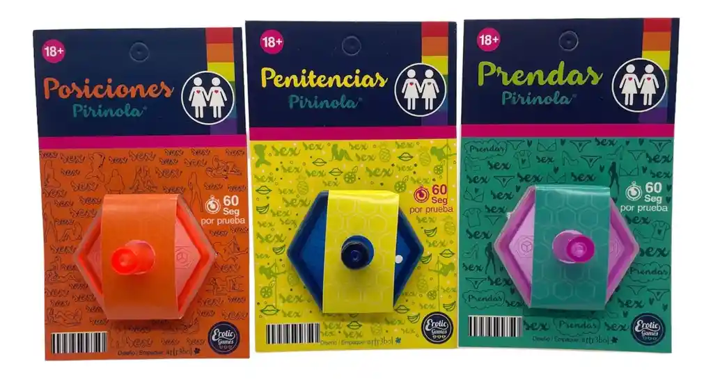 Pirinola Erotica Parejas Lesbiana - Prendas