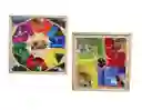 Parques Magnetico De Marco Doble Cara 6 Y 4 Puestos 35x35